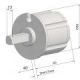 Walzenkappe Nutrohr 70mm mit Vierkant 13mm